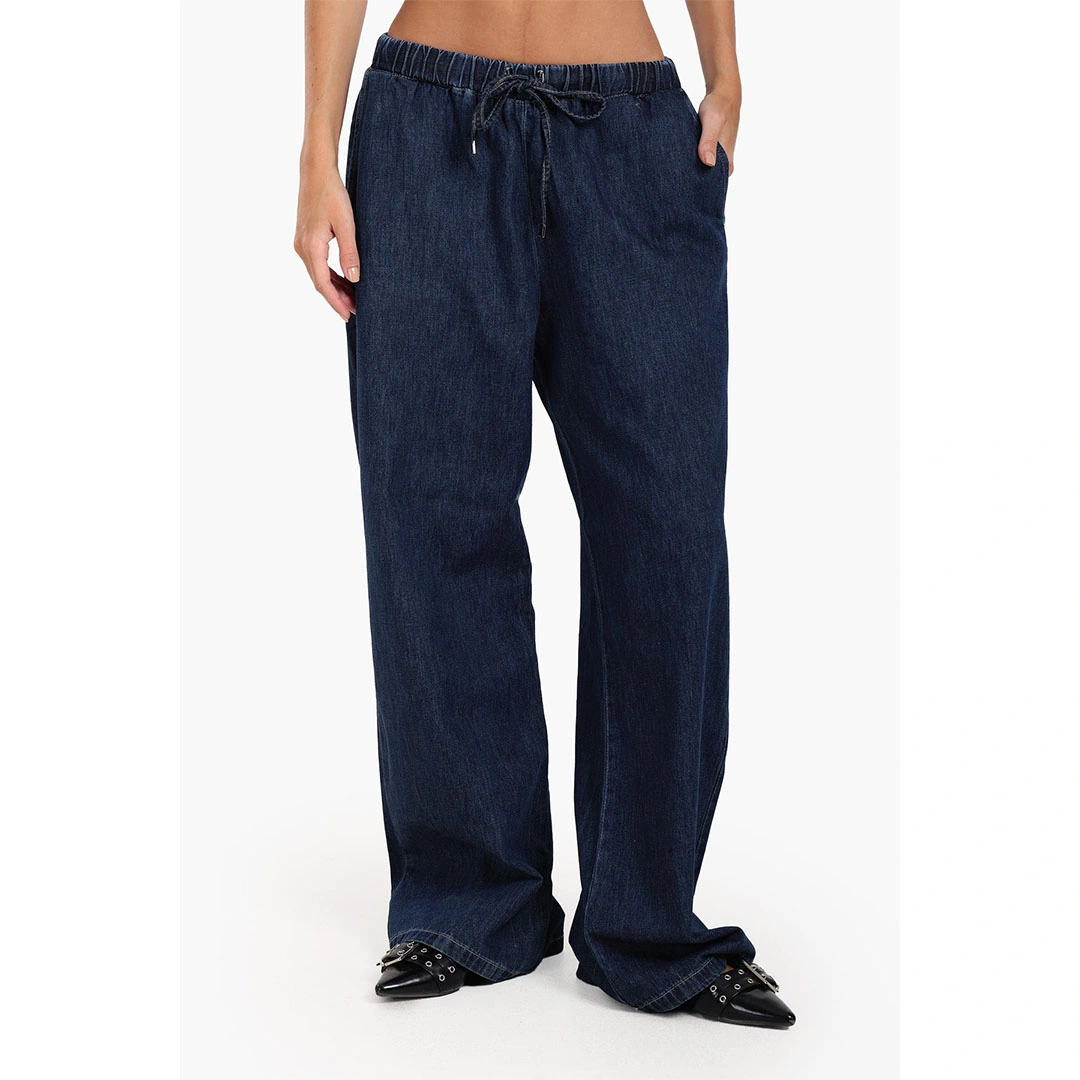 كلو بنطلون جينز مريح حريمي - أزرق ملكي