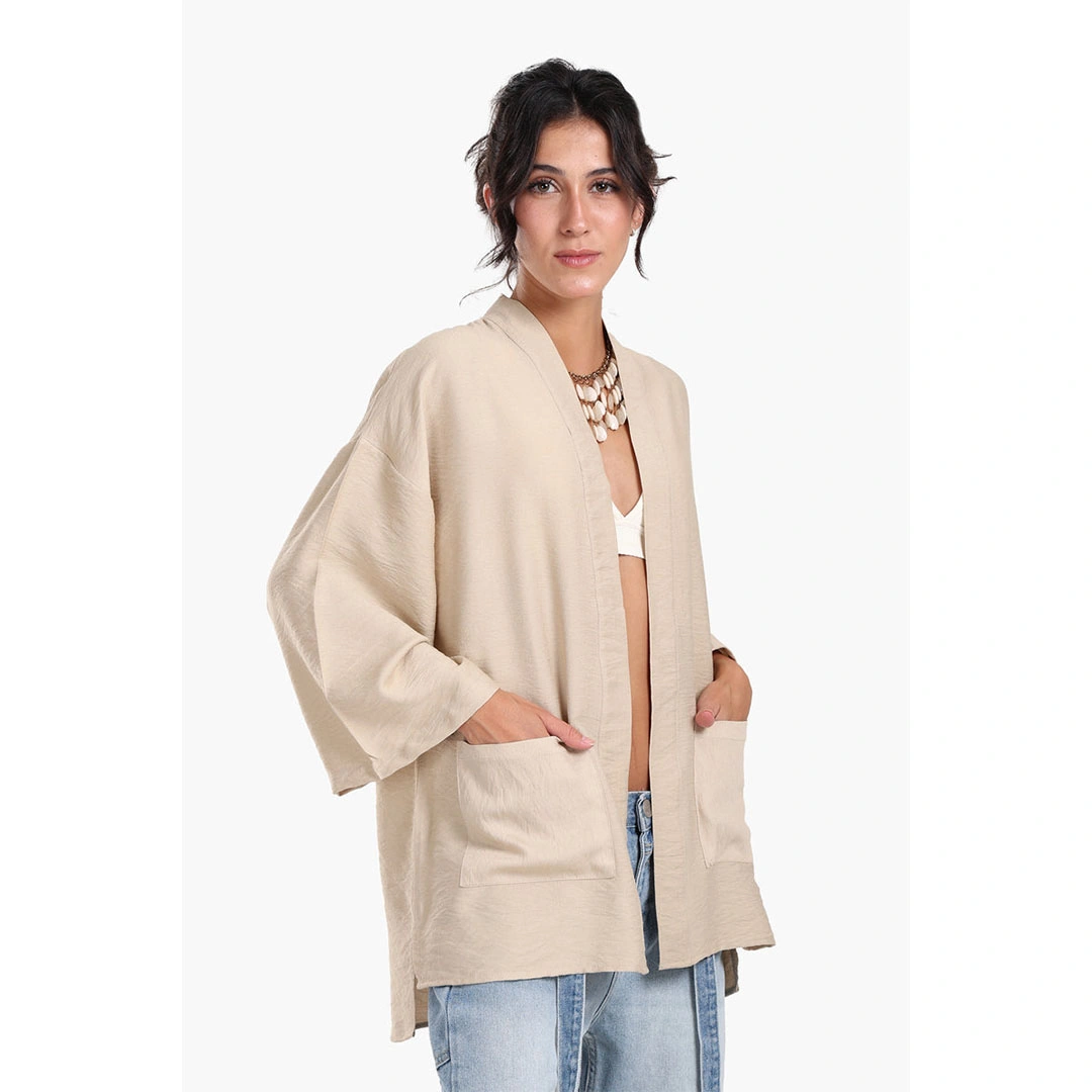 كلو كيمونو حريمي بأكمام طويلة