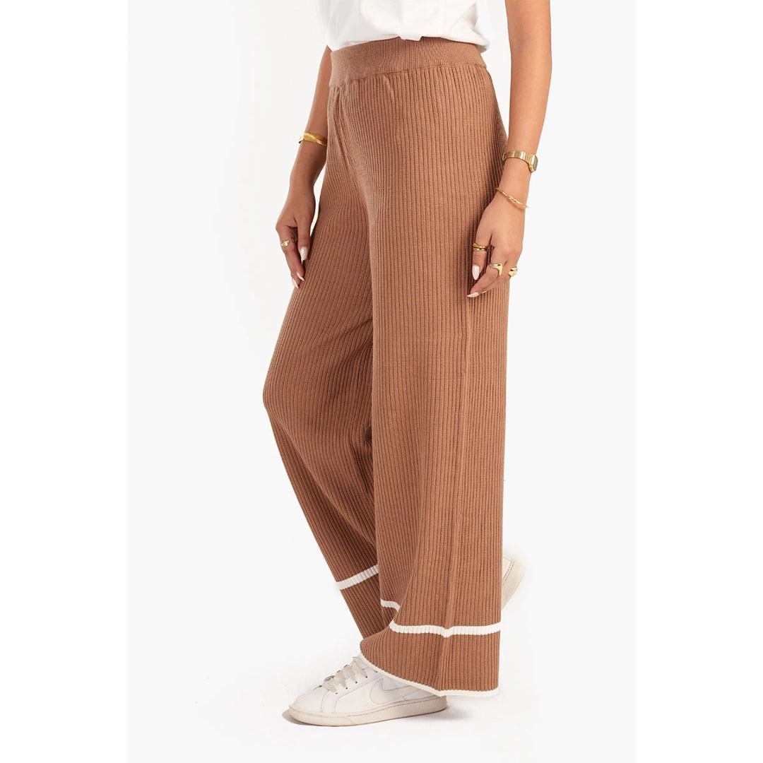 بنطلون بيت حريمي كارينـا مضلع 55788