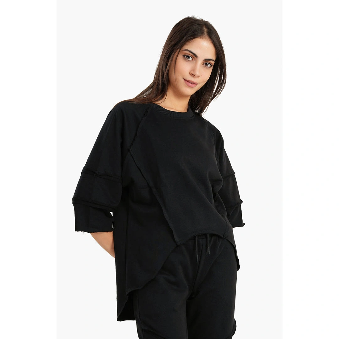 سويت شيرت حريمي كارينا - أسود 55907