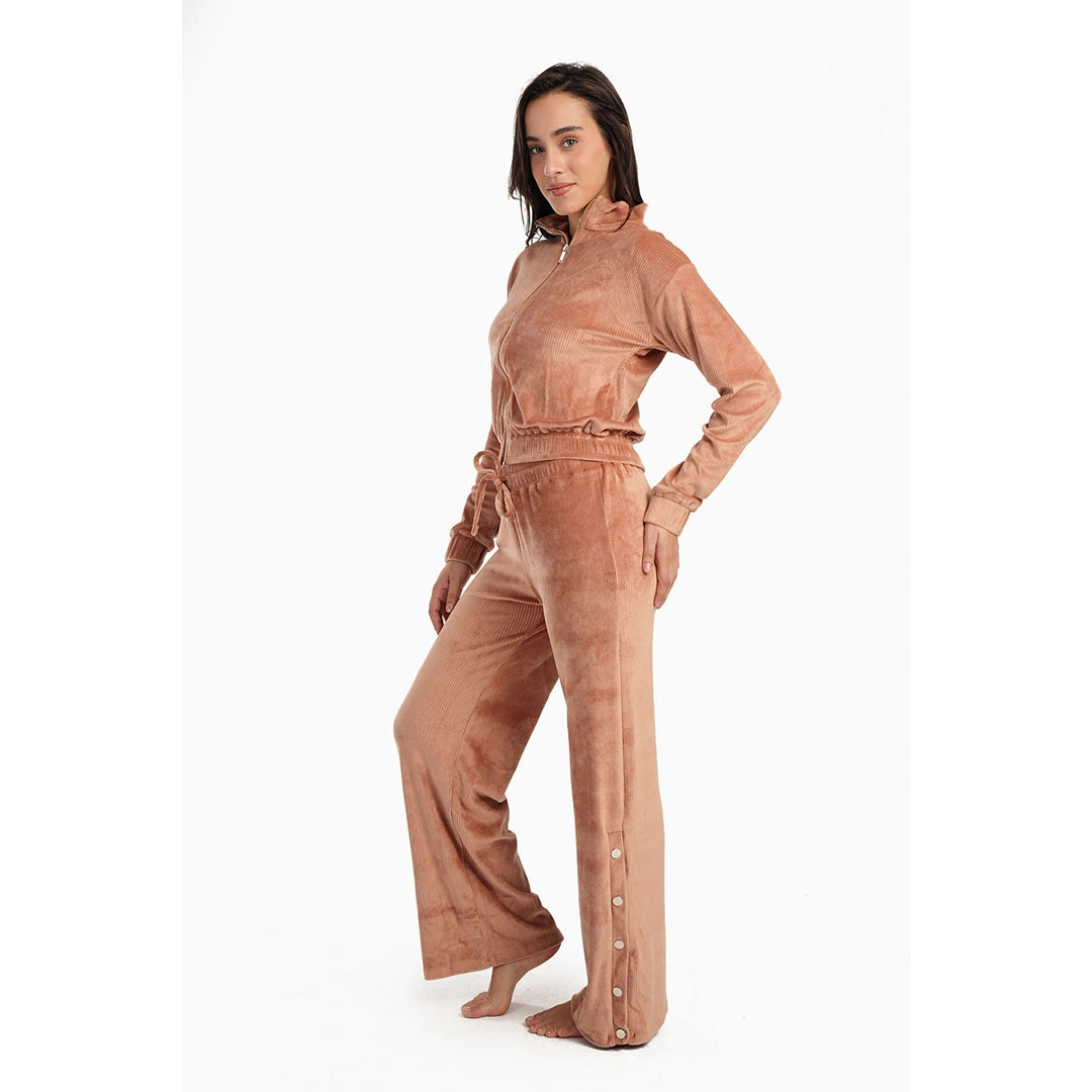 بيجامة ستان كلاسيك حريمي كارينا - هافان 55954