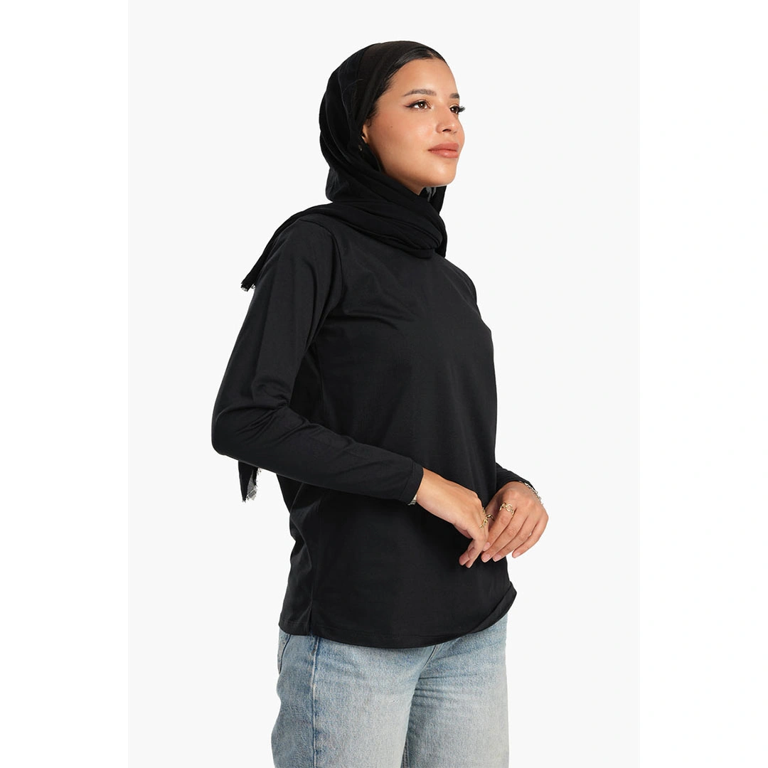 تيشيرت حريمي بكم طويل كاجوال 56102