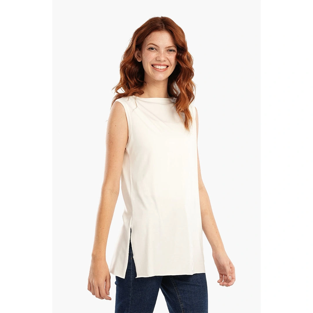 تي شيرت حريمي كت بياقة 56144