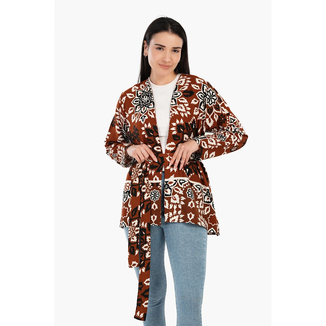 كيمونو حريمي مفتوح بأكمام - 56412