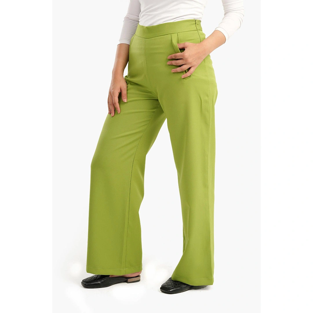 بنطلون بسوسته جانبية حريمي 17452