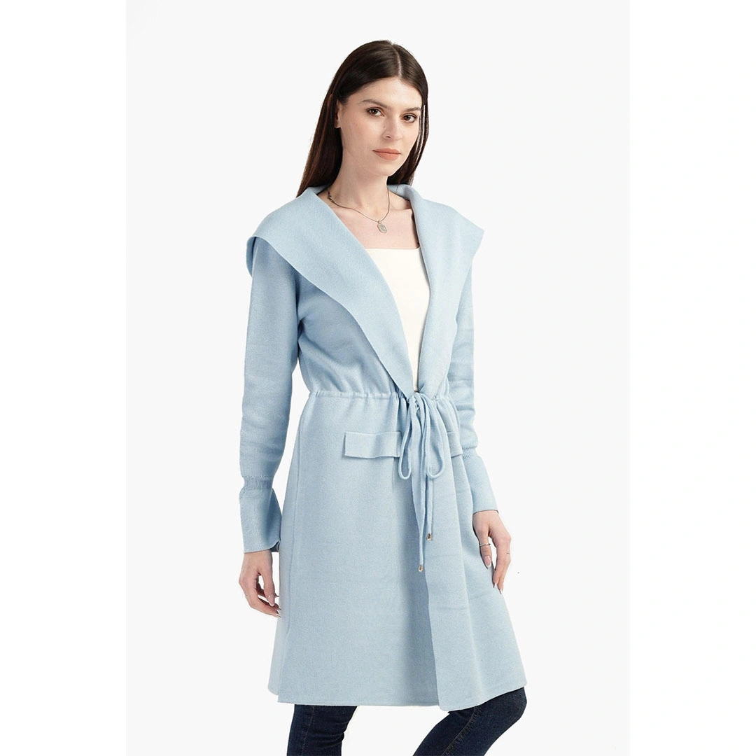 جاكيت صوف بياقة شال حريمي 17463