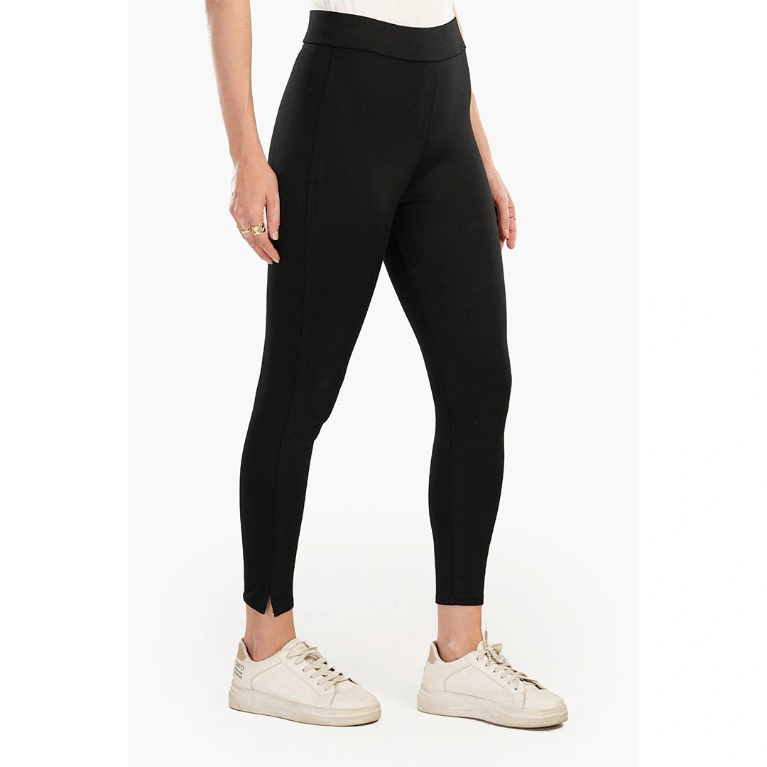 بنطلون حريمي قطن حريمي - أسود 17689