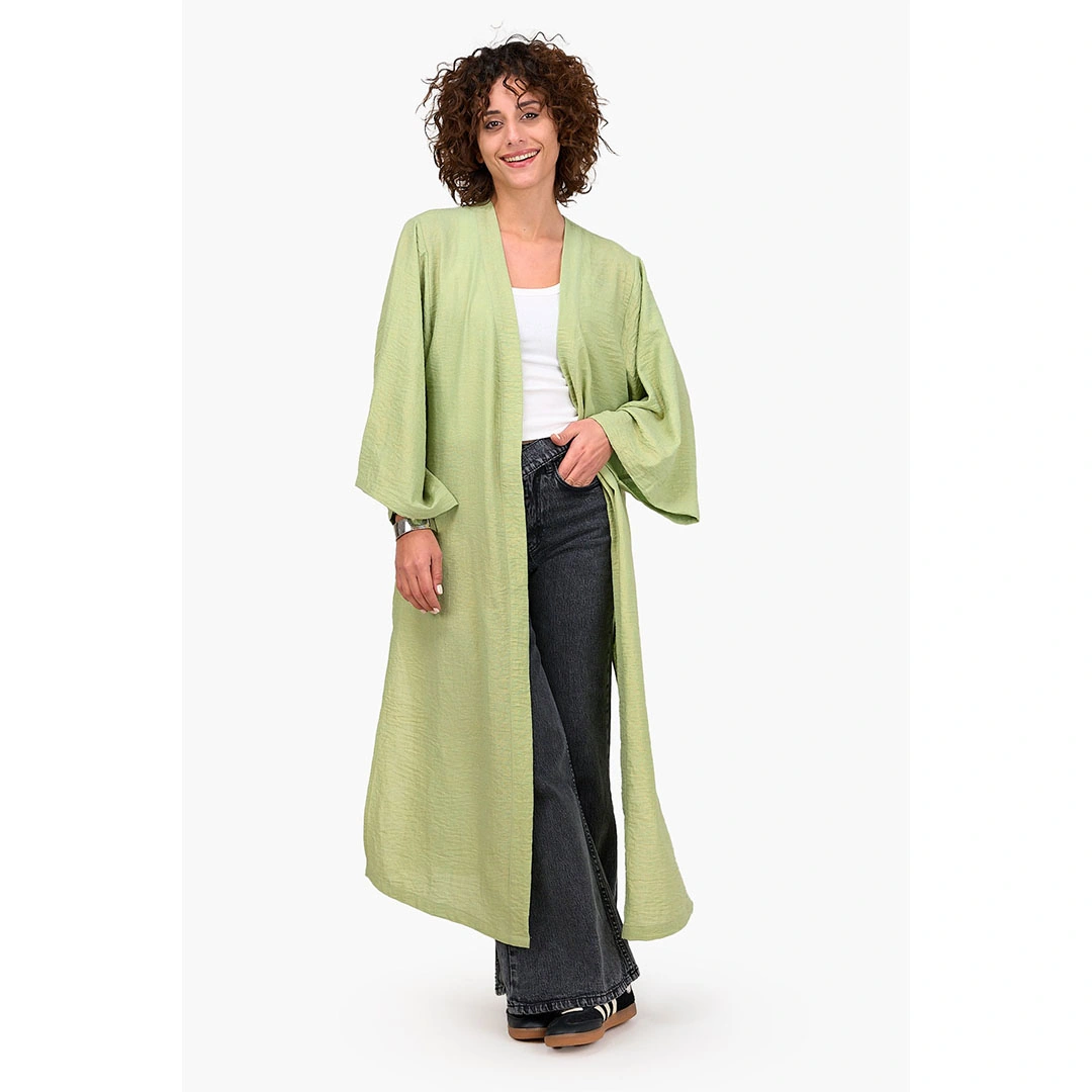 كيمونو كتان مفتوح حريمي 17800