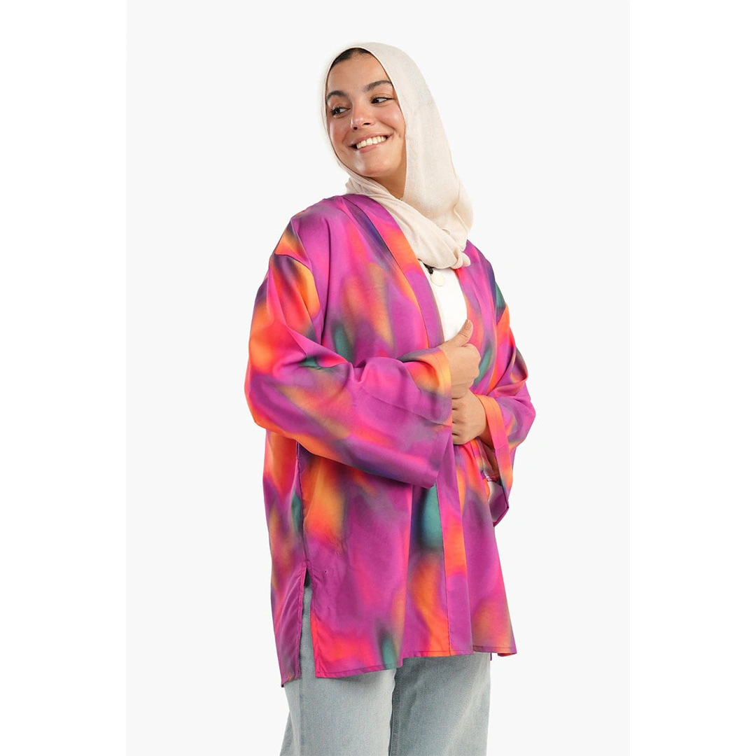 كيمونو صيفي شكل الوان حريمي 17353