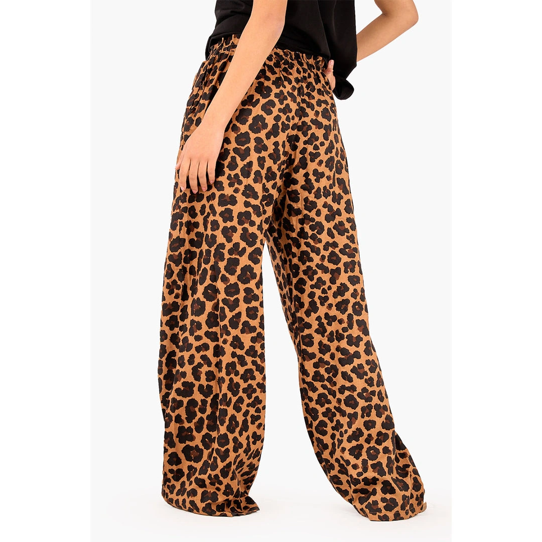 بنطلون تنسل بطبعة جلد النمر حريمي 17780