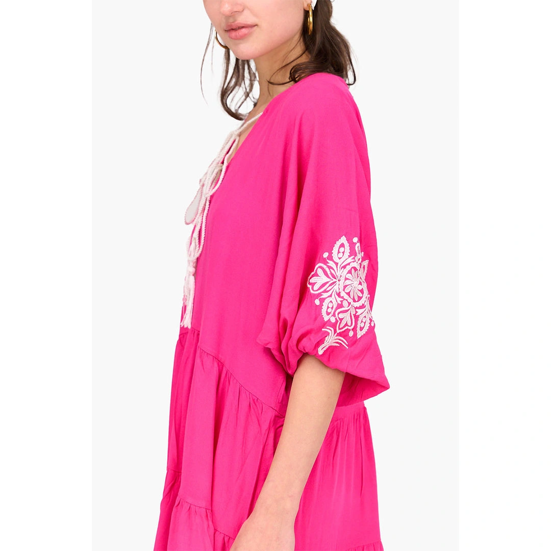 فستان حريمي مطرز 17834