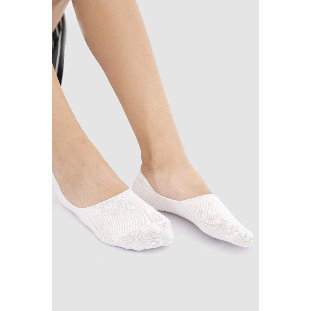 3 شرابات قطن سوكيت حريمي كارينا - بينك/بيج - 52033