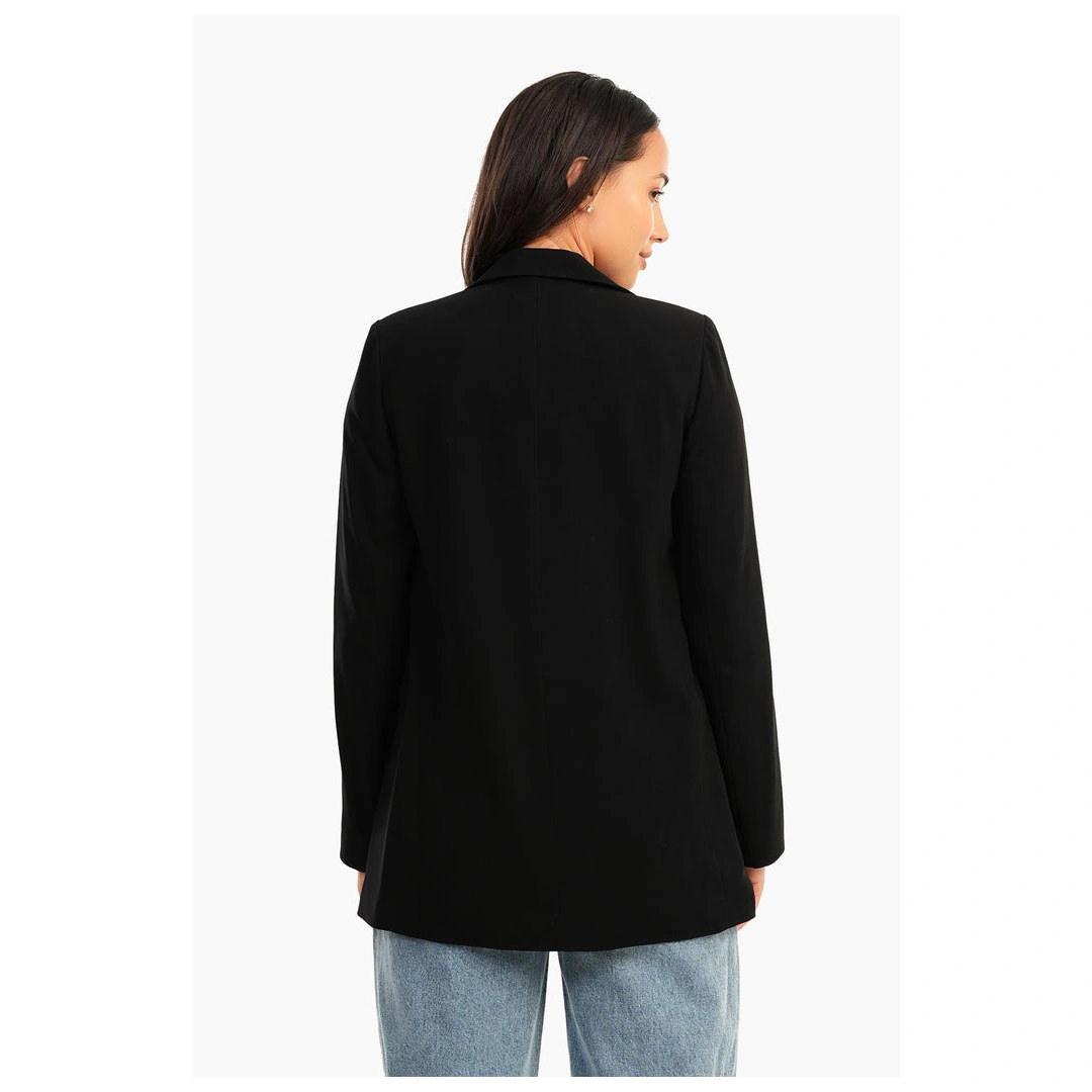 بليزر حريمي بياقة مدببة من كارينا 55479