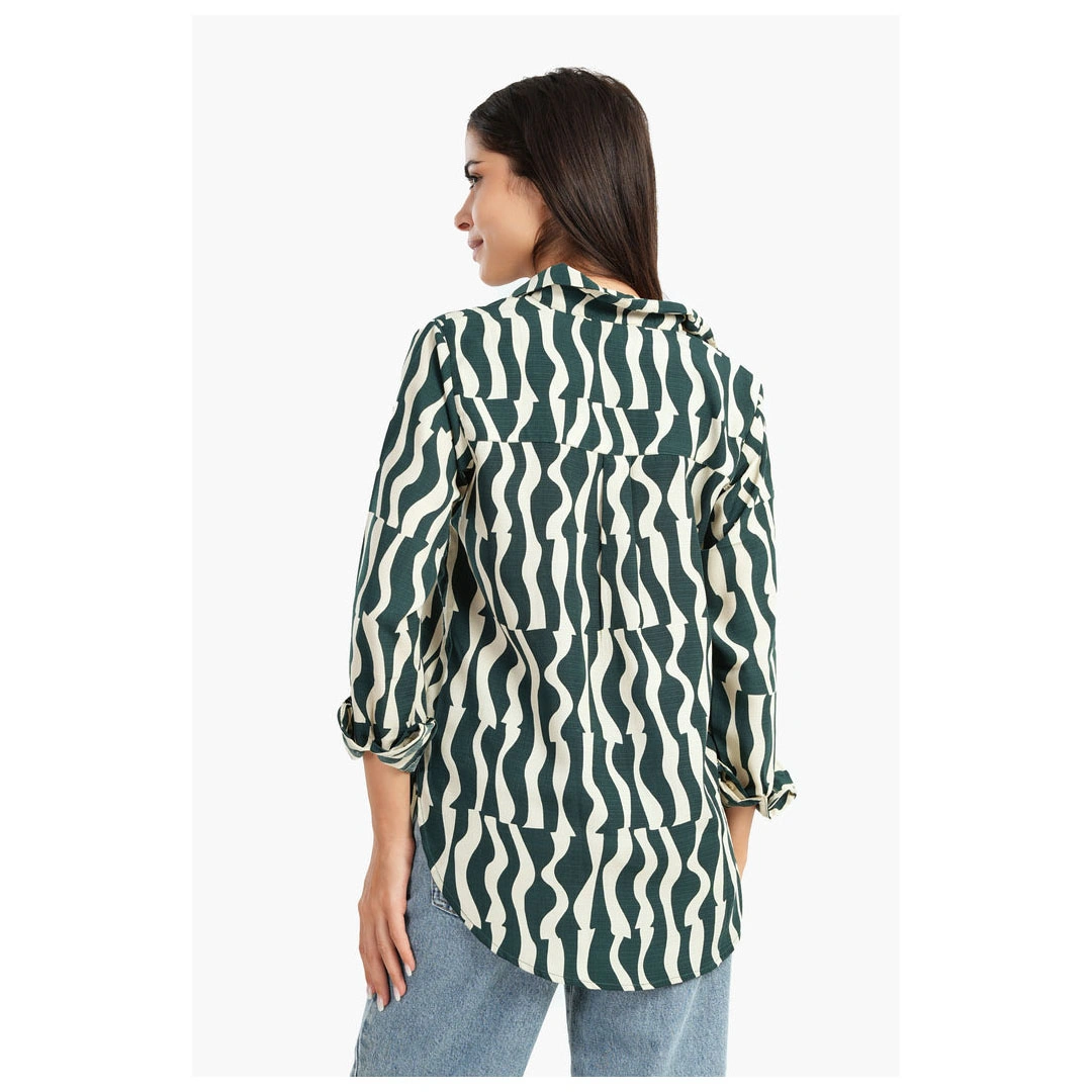 قميص كارينـا حريمي - زيتي - 55906