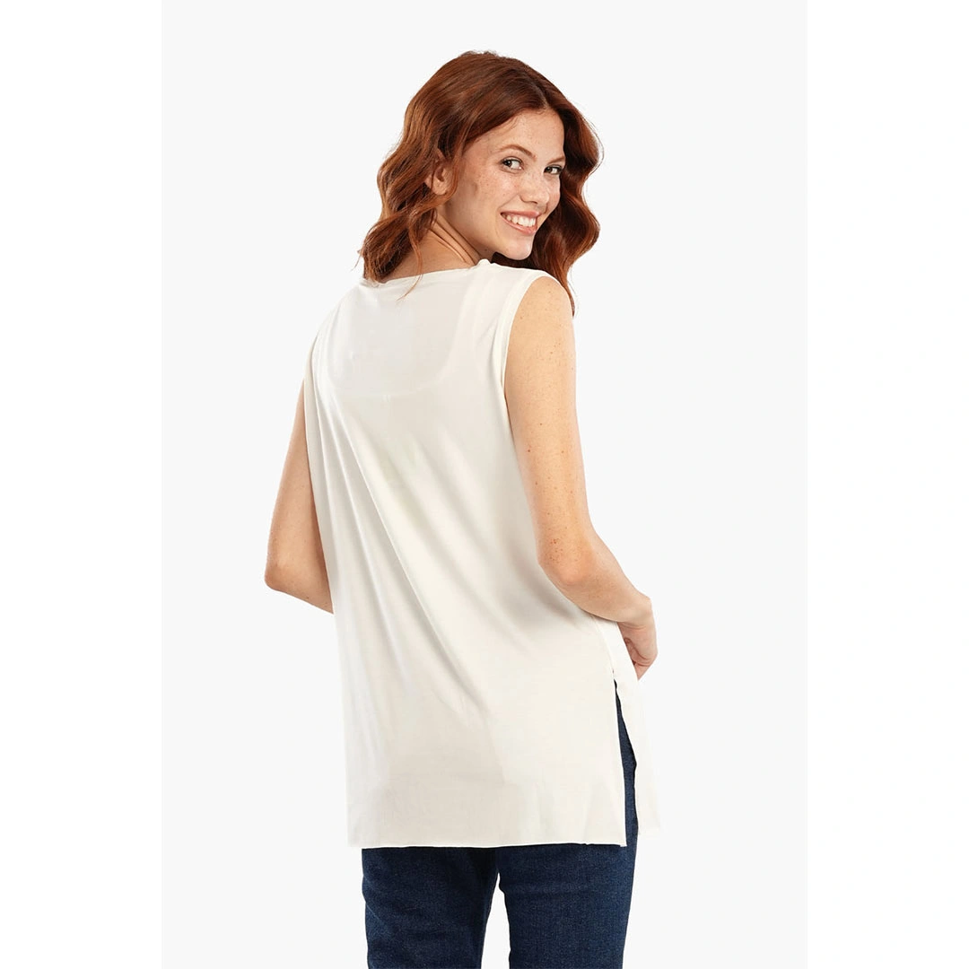 تي شيرت حريمي كت بياقة 56144