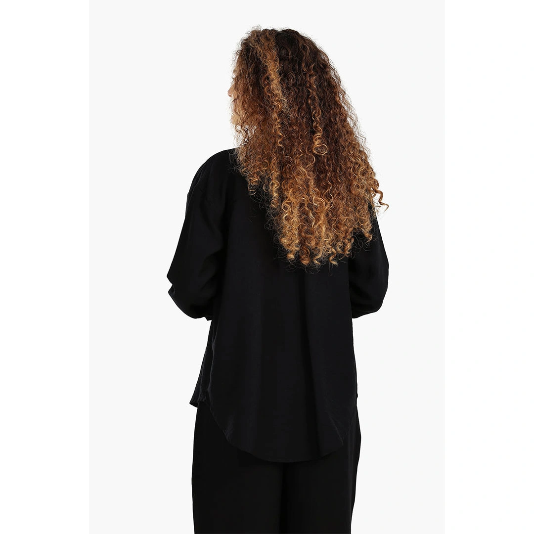 قميص حريمي بأزرار كلاسيكي 56516