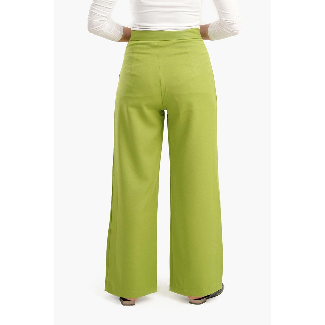 بنطلون بسوسته جانبية حريمي 17452