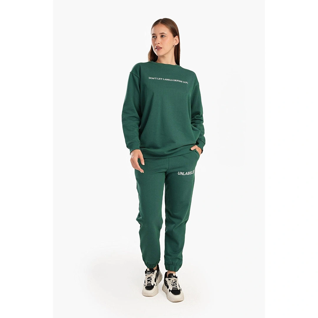 بنطلون ميلتون رياضي حريمي - زيتي 17632