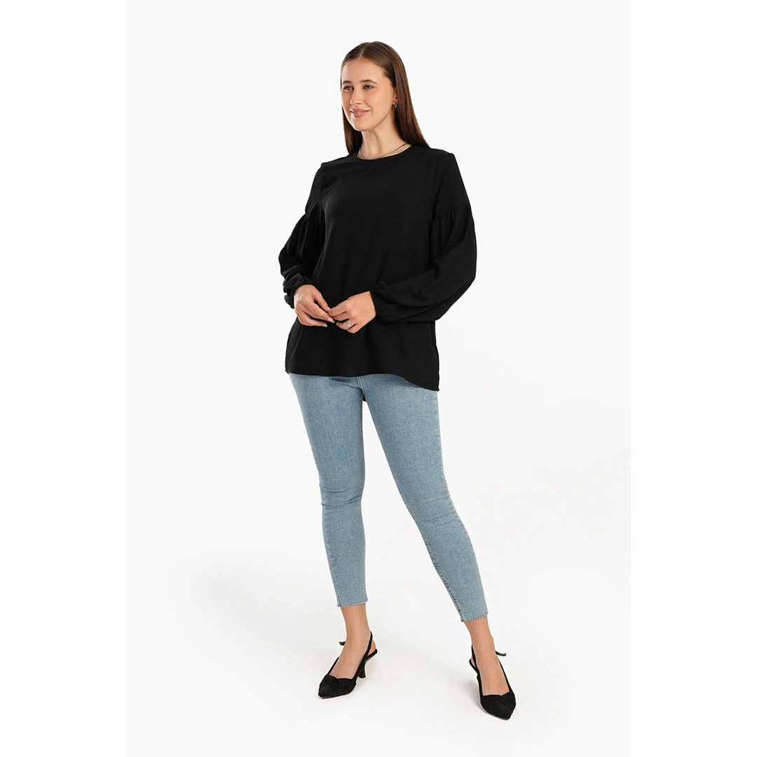 بلوزة بأكمام واسعة حريمي 17646