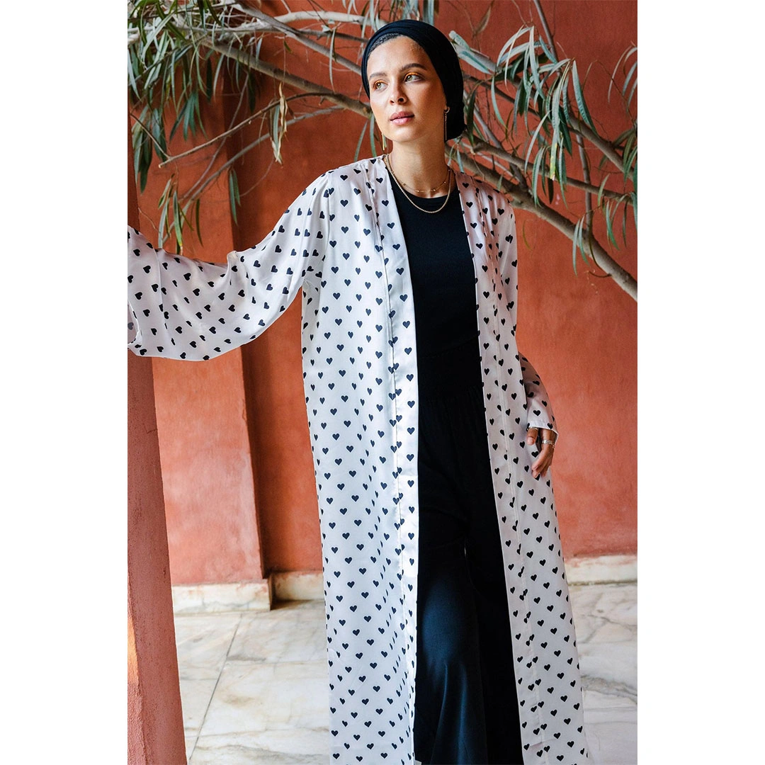 كارديجان طويل بقلوب حريمي 17337