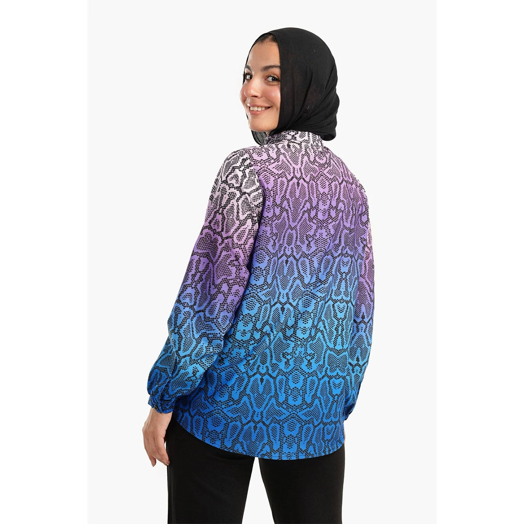 شيميز صيفي مطبوع حريمي 17356