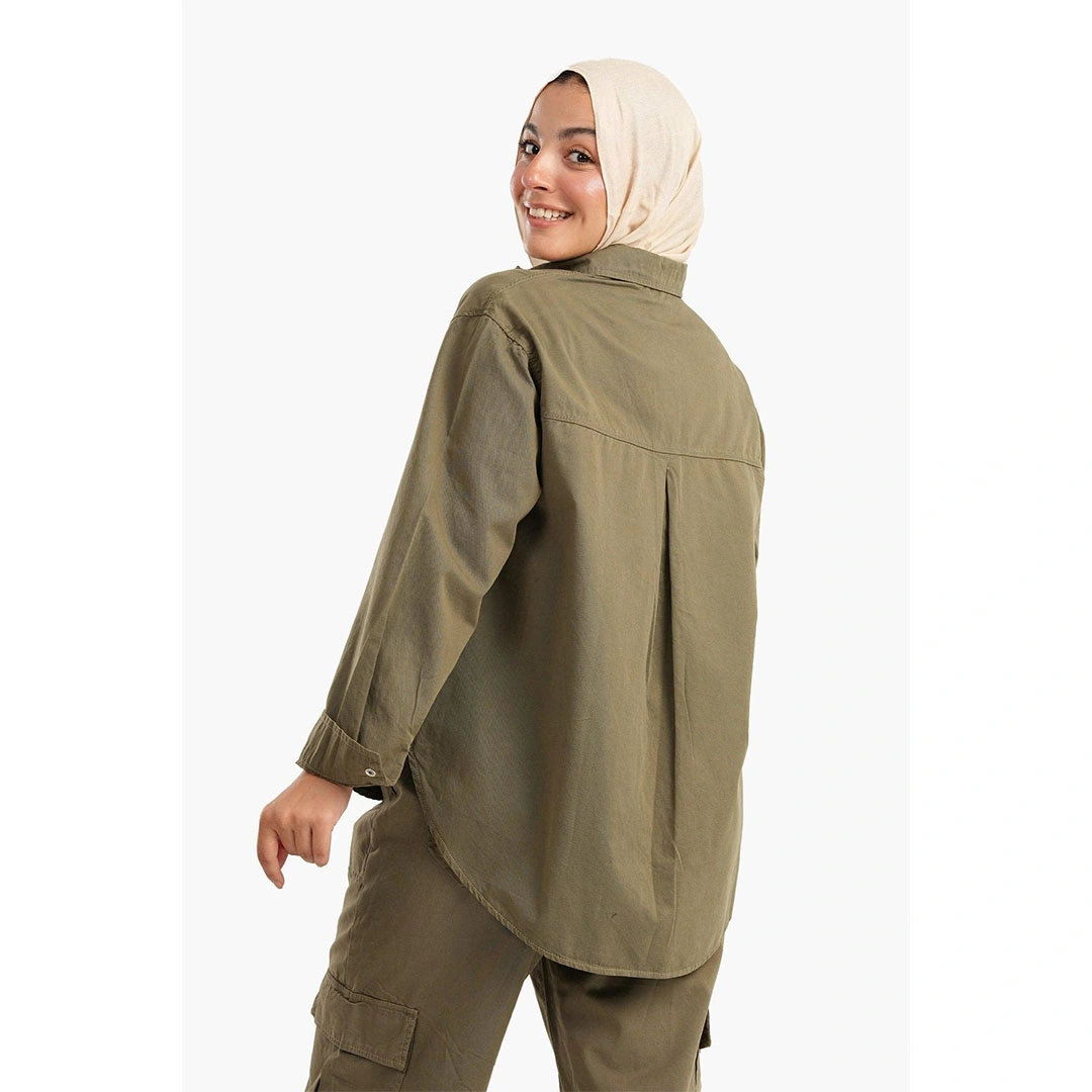 قميص صيفي بجيب حريمي 17370