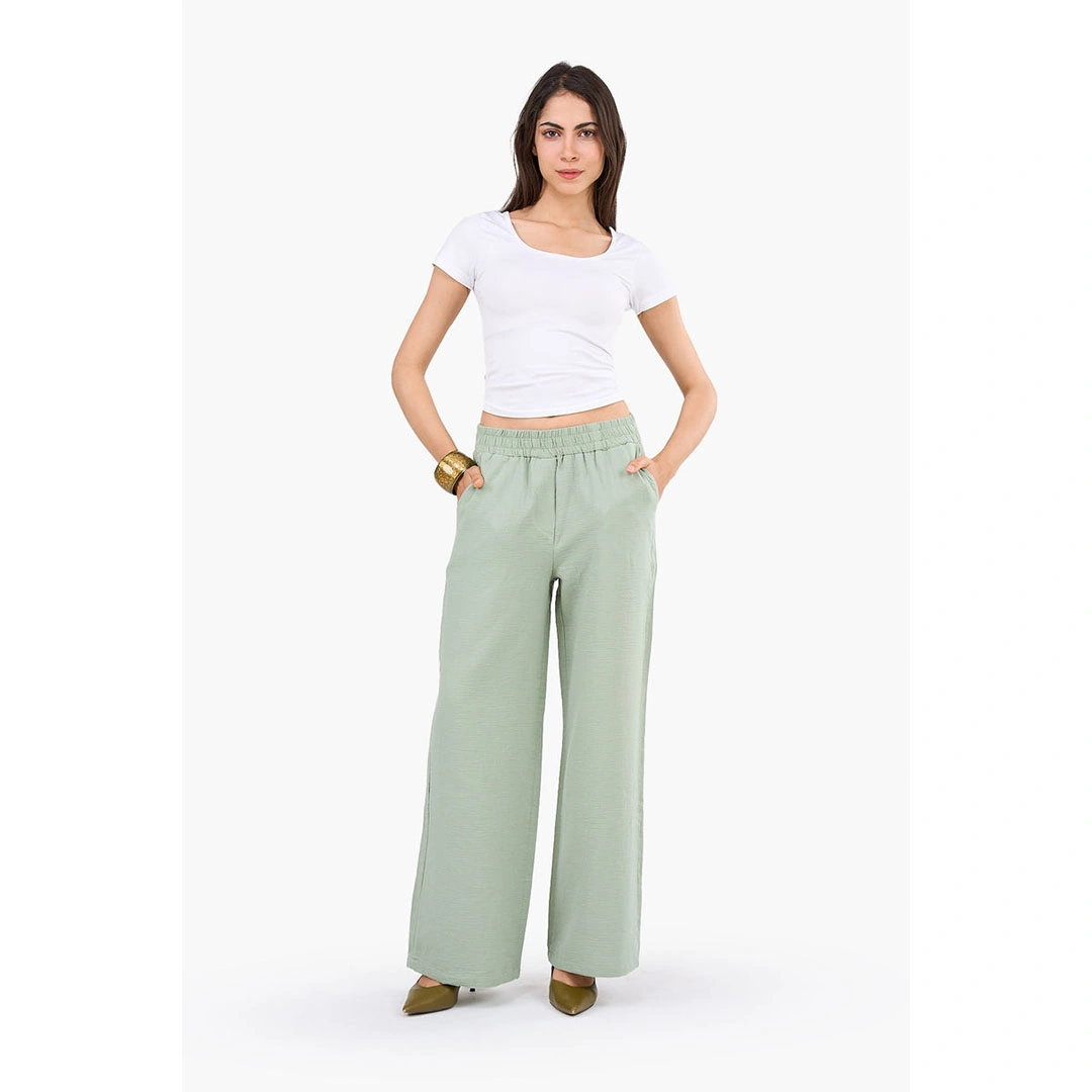 بنطلون تنسل واسع الساق 17821