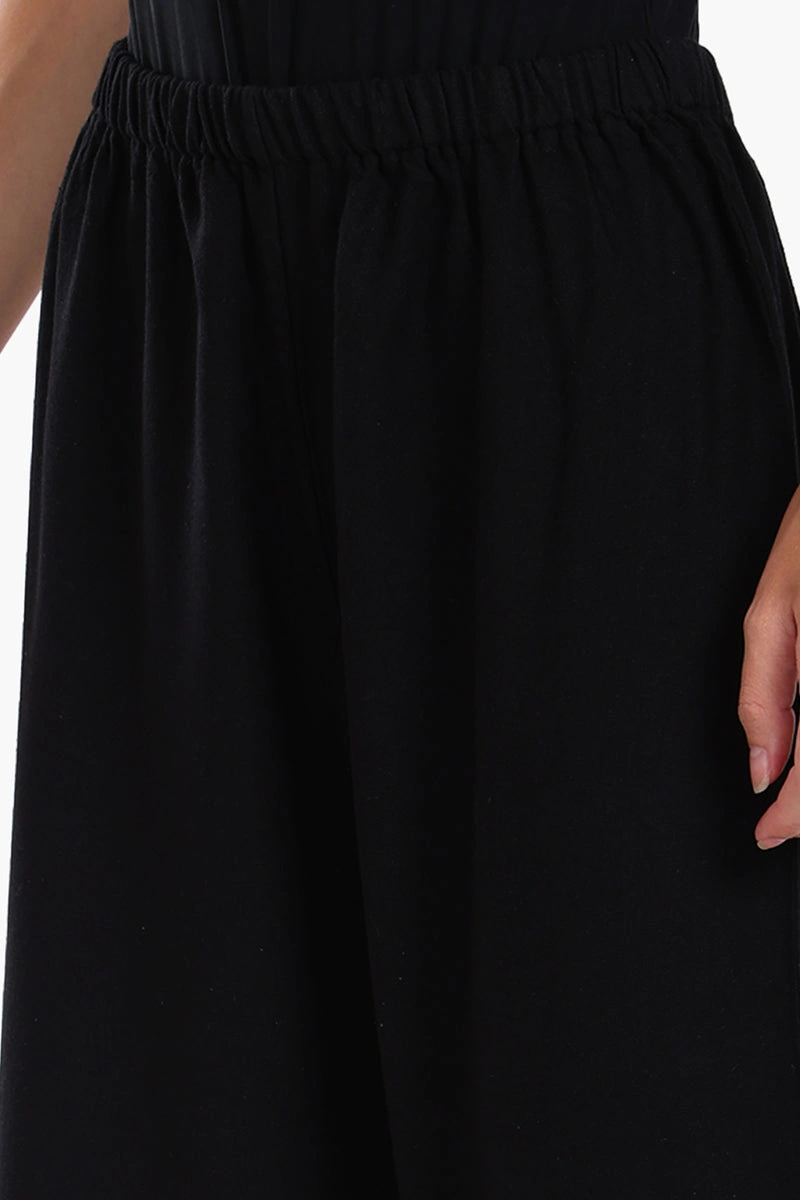 كلو بنطلون حريمي مريح واسع الساق