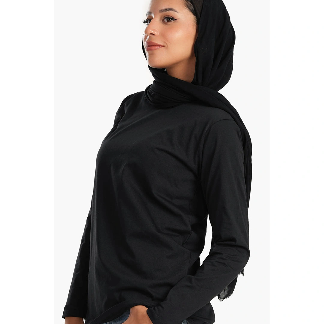 تيشيرت حريمي بكم طويل كاجوال 56102