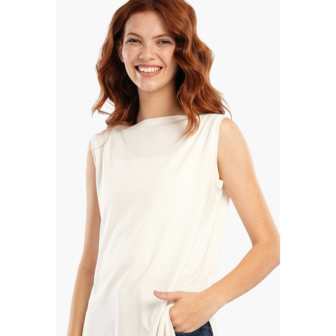 تي شيرت حريمي كت بياقة 56144