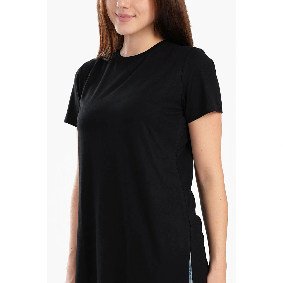 توب شيك حريمي نص كم فيسكوز 56147