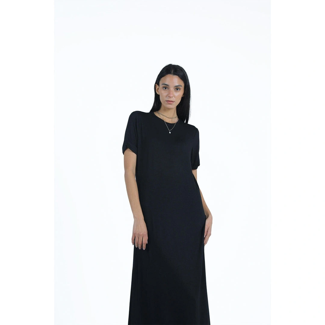 فستان نص كم حريمي 17755