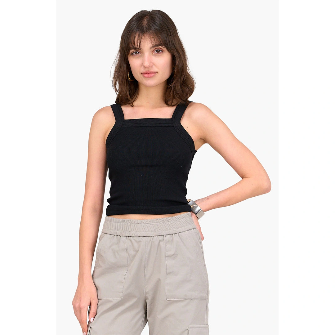 توب بدون أكمام حريمي - أسود 17775