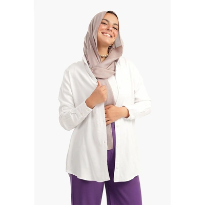 قميص بيزيك بكم حريمي 17237