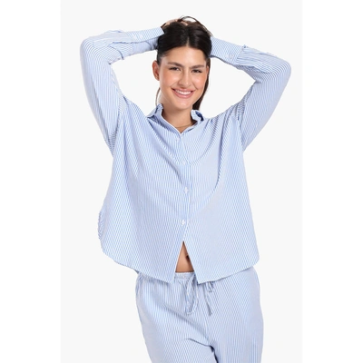 كلو قميص بيجامة مخطط حريمي