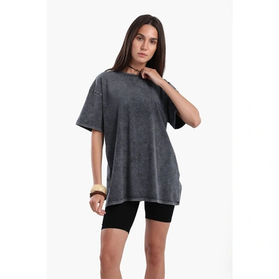 تي شيرت كارينا هيذر - رمادي غامق 56197