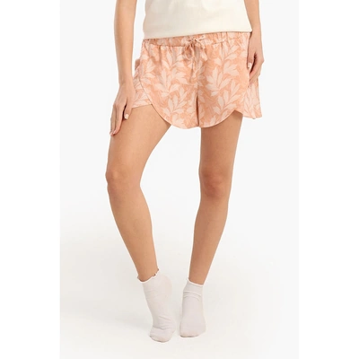 شورت بيجامة بنقشة أوراق شجر كارينا 56282