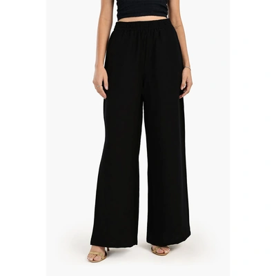 بنطلون حريمي سادة واسع مريح 56334