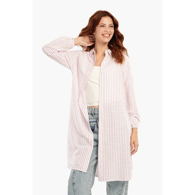 فستان كارينا مخطط قصير 56418