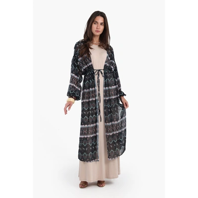 كيمونو كارينا مطبوع بوسط مطاطي 56517