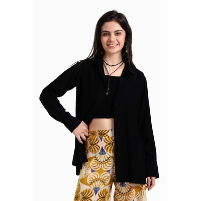 قميص كارينا فوال بأزرار للإغلاق 56655