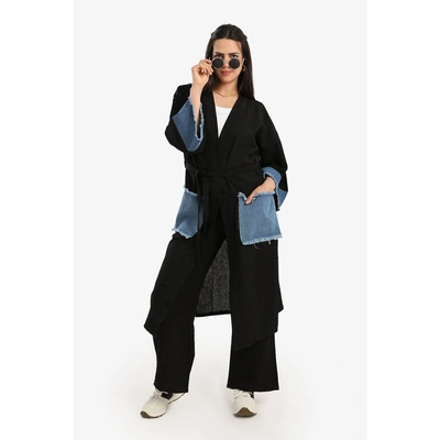 كيمونو كارينا فوال بجيوب جينز 56724