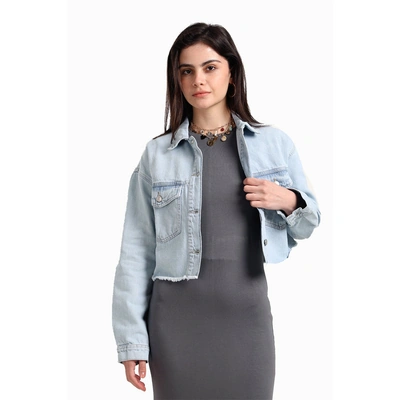 قميص كارينا جينز قصير 56797