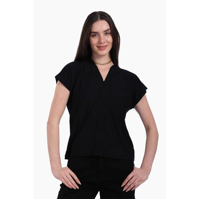 بلوزة كارينا كريب - أسود 56951