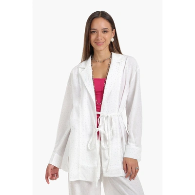 بلوزة كارديجان كارينا بتصميم ملفوف 57139