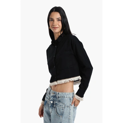 قميص كارينا بشراشيب - أبيض 57273