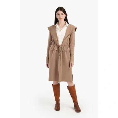 جاكيت صوف بياقة شال حريمي 17463