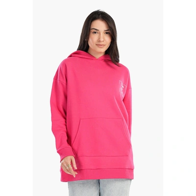 سويتشيرت قطن حريمي حريمي - فوشيا 17542