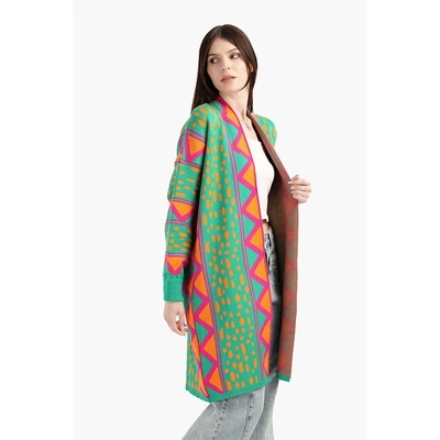 كارديجان صوف ملون حريمي 17709