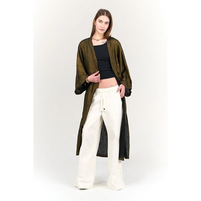 كيمونو كتان مفتوح حريمي 17800